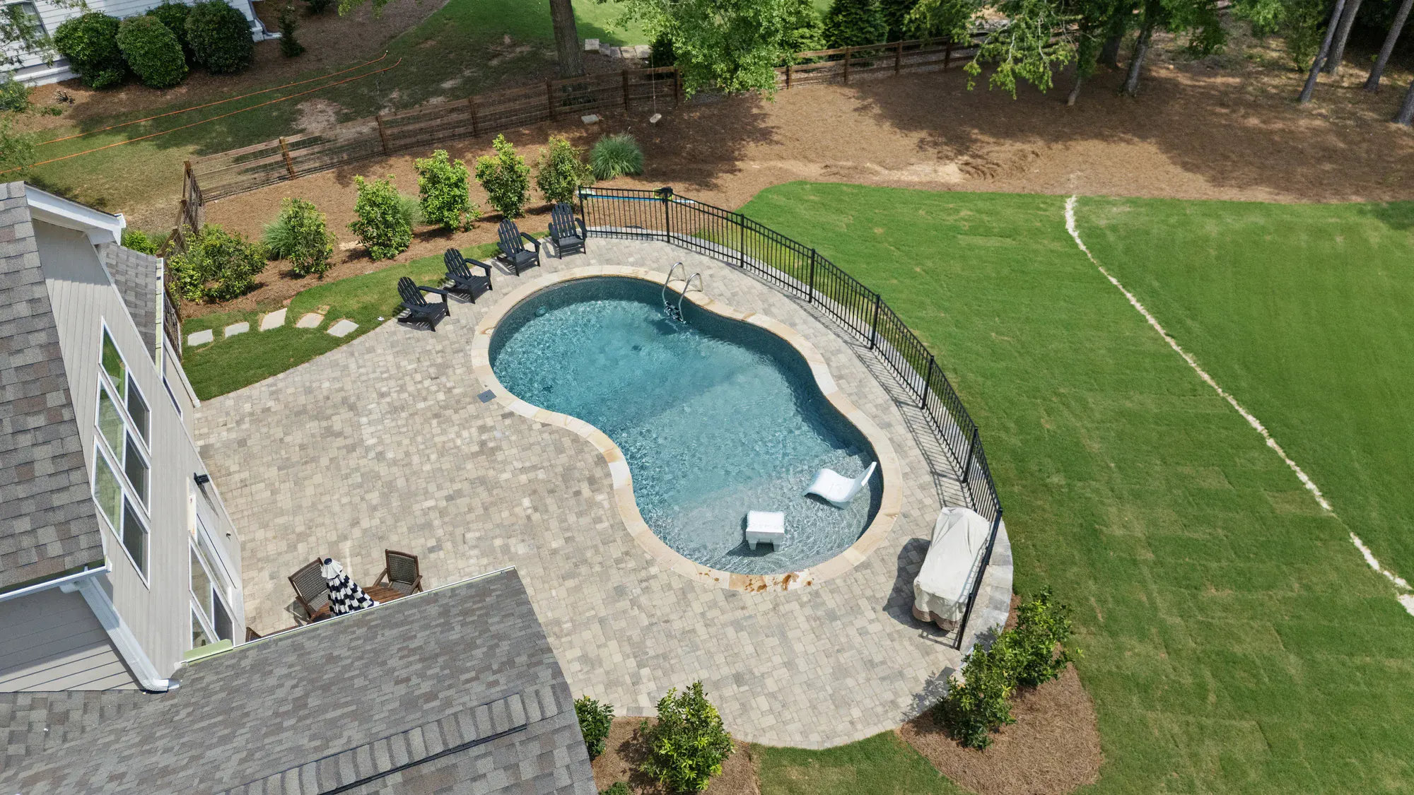 Broken Arrow in Rome, GA: completed landscape installation by BDS Landscape Co.