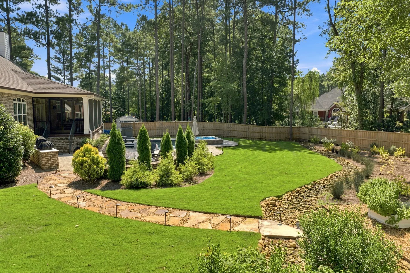 Snead Avenue: finished landscape detail 11 of 12