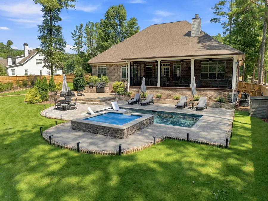 Snead Avenue: landscape installation by BDS Landscape Co. in Rome, GA